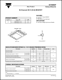 Click here to download SI7868DP Datasheet