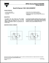 Click here to download SI7922DN Datasheet