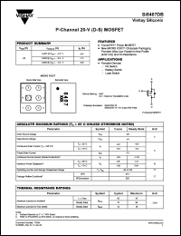 Click here to download SI8407 Datasheet