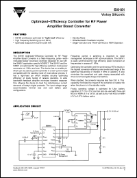 Click here to download SI9161 Datasheet