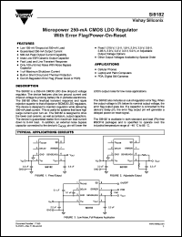 Click here to download SI9182DH-25-T1 Datasheet