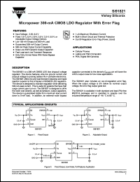 Click here to download Si91821DH-30-T1 Datasheet