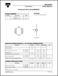 Click here to download SI9424BDY Datasheet