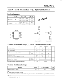 Click here to download SI9529 Datasheet