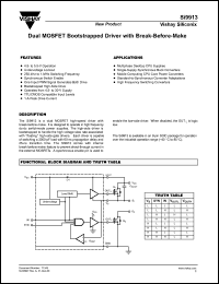 Click here to download SI9913 Datasheet