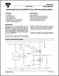 Click here to download SiP41101DQ-T1 Datasheet