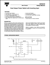 Click here to download SIP43101 Datasheet