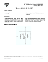 Click here to download Si2307BDS Datasheet