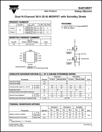 Click here to download Si4816BDY Datasheet