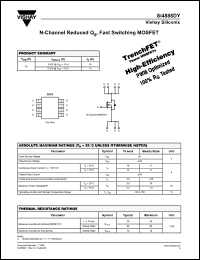 Click here to download Si4888DY Datasheet