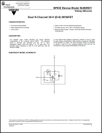 Click here to download Si4920 Datasheet
