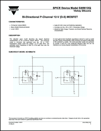 Click here to download Si6901 Datasheet