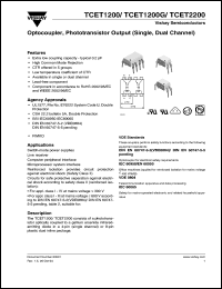 Click here to download TCET1200 Datasheet