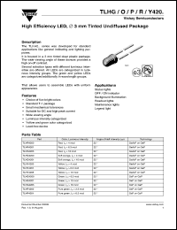Click here to download TLHY4200 Datasheet