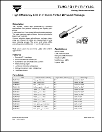 Click here to download TLHR4401 Datasheet