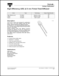 Click here to download TLHR4605 Datasheet