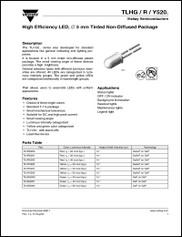 Click here to download TLHG5200 Datasheet
