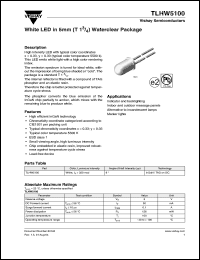 Click here to download TLHW5100 Datasheet