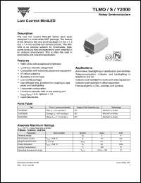 Click here to download TLMS2000 Datasheet