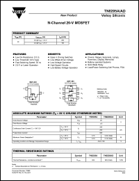 Click here to download TN0205AD Datasheet