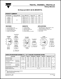 Click here to download VN2410LS Datasheet