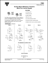 Click here to download TSM4YL504 Datasheet