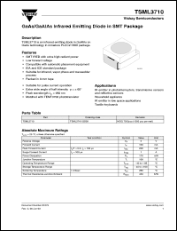 Click here to download TSML3710 Datasheet