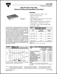 Click here to download VFC1206RQBW Datasheet