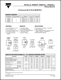 Click here to download VN2222LL Datasheet
