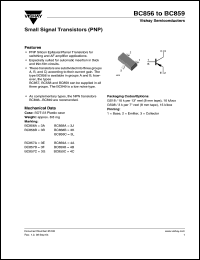 Click here to download BC856 Datasheet