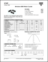 Click here to download XT38PAA32K768E6 Datasheet