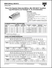 Click here to download M8340102K10R0FBDSL Datasheet