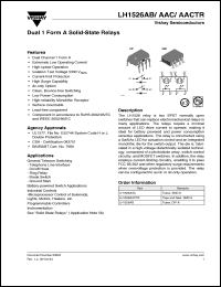 Click here to download LH1526AB Datasheet