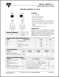 Click here to download 30CTQ035STRR Datasheet