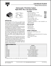 Click here to download IL4216-X009 Datasheet