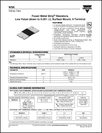 Click here to download WSK25125L000FEA Datasheet