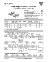 Click here to download MDP140310R0JE04 Datasheet