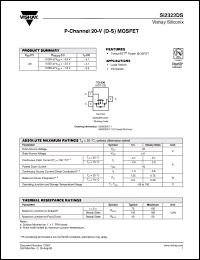 Click here to download SI2323DS-T1 Datasheet