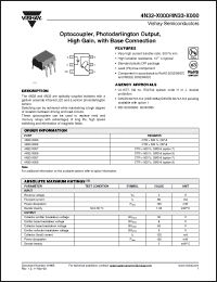 Click here to download 4N33-X007 Datasheet