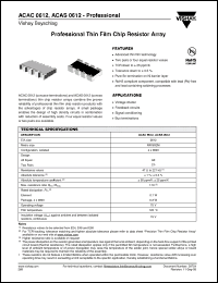 Click here to download ACAS0612 Datasheet