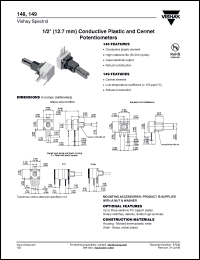 Click here to download 149DXJ40S103ZP Datasheet