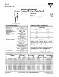 Click here to download 511D Datasheet