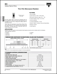 Click here to download WMIC00150002J Datasheet