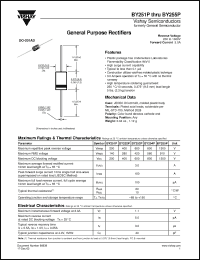 Click here to download BY251P Datasheet