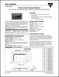 Click here to download APD-128G064D Datasheet