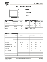 Click here to download LCD-128G064G Datasheet