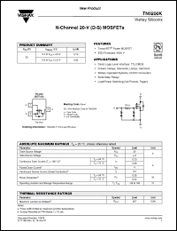Click here to download TN0200K-T1-E3 Datasheet