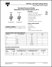 Click here to download 95PFR160W Datasheet