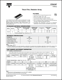 Click here to download CRA04P08347R0ZTC Datasheet