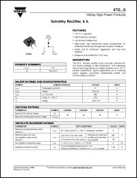 Click here to download 6TQ045STRL Datasheet